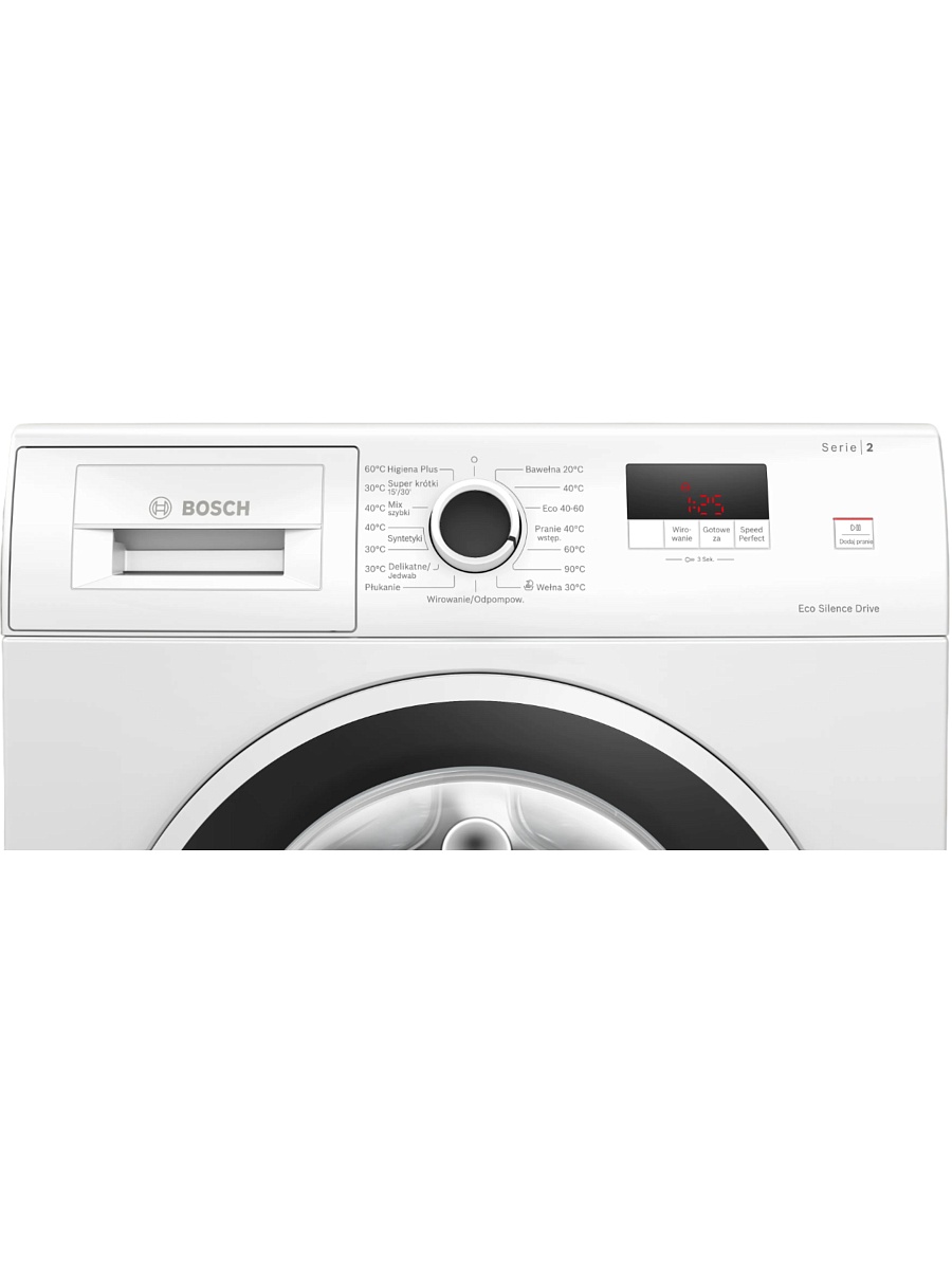 Стиральная машина Bosch WGE03209PL (Serie2 / 58,8см / 8кг / 1200об / SpeedPerfect / ActiveWater Plus / EcoSilence Drive / A+++)-2
