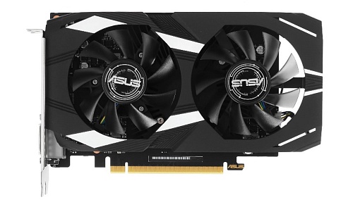 Видеокарта ASUS GeForce RTX 3050 OC DUAL 6GB GDDR6 (DUAL-RTX3050-O6G) 1507(1537)/14000MHz 1*HDMI, 1*DVI, 1*DisplayPort