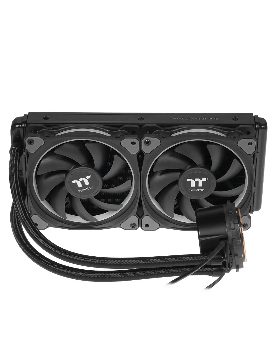Водяное охлаждение Thermaltake Floe Riing RGB 240 TT Premium  Soc-1200/AM4 CL-W157-PL12SW-A 