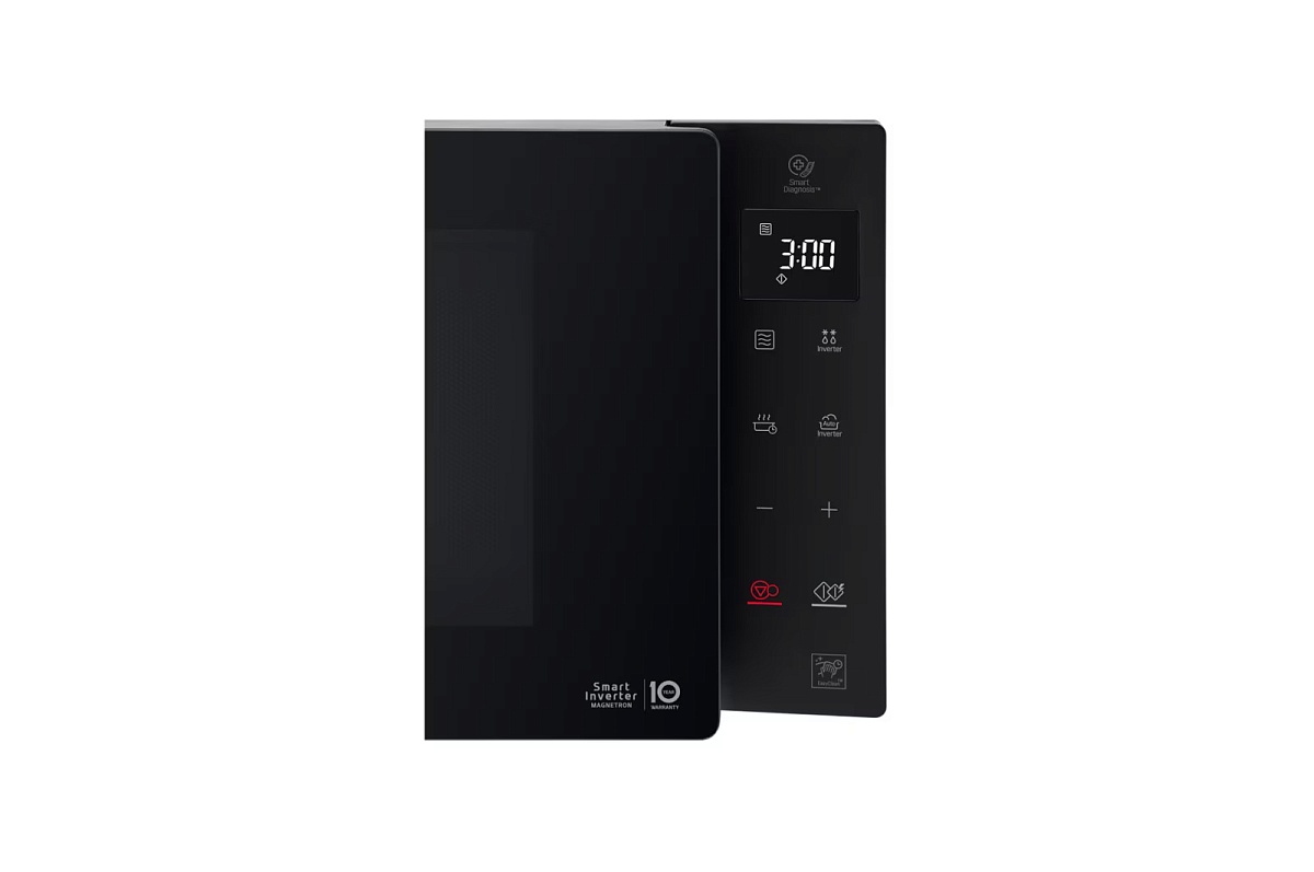 Микроволновая печь LG MS2535GIB (25 л, 1150 Вт, переключатели сенсор, чёрный, NeoChef™, EasyClean, Smart Inverter)
