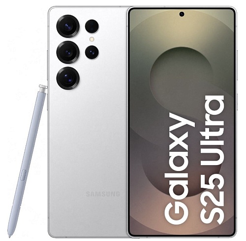 Смартфон Samsung Galaxy S25 ULTRA 12/256 ГБ (SM-S938B/DS), серебристый