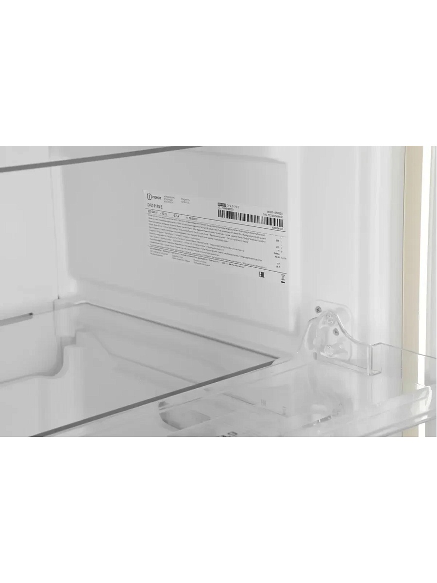 Морозильная камера Indesit DFZ 5175 E (Объем - 250 л / Высота - 175 см / А / Бежевый / NoFrost)