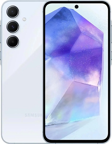 Смартфон Samsung Galaxy A55 5G 8/256 ГБ (SM-A556E), голубой
