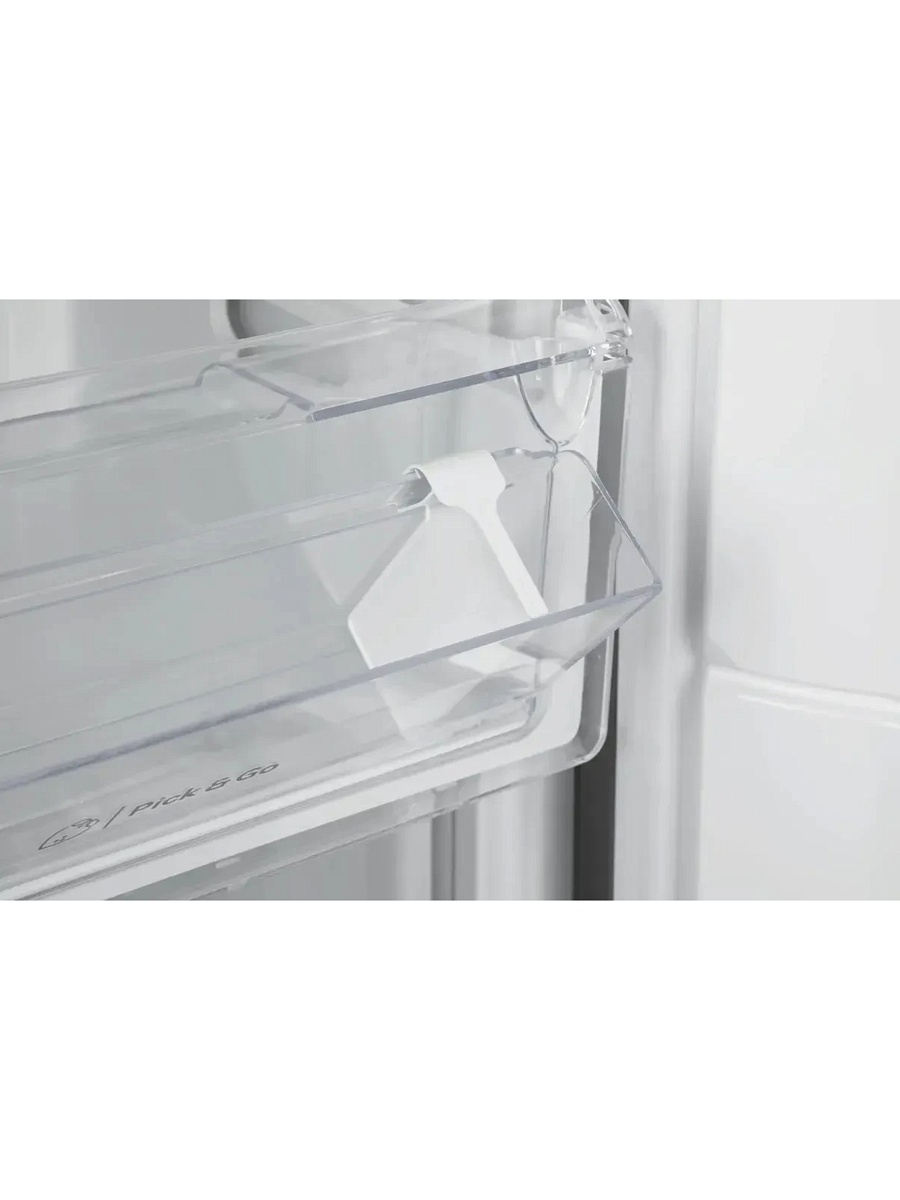Морозильная камера Indesit DFZ 4150.1 G (Объем - 204 л / Высота - 150 см / B / Серебристый / NoFrost)