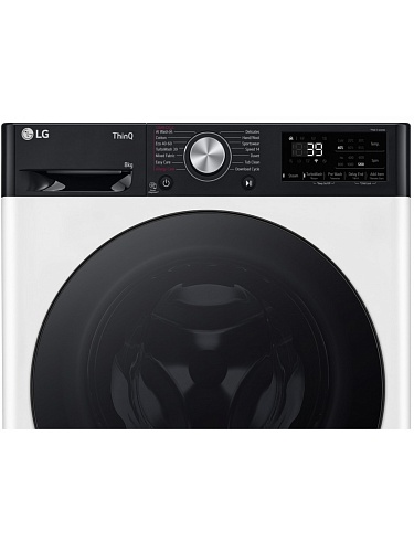 Стиральная машина LG F2WR708S2H (47.5см / 8кг / 1200об / пар / добавление белья / AI DD ™ / TurboWash™ 360˚ / Wi-Fi / Inverter Direct Drive / A+++)-8