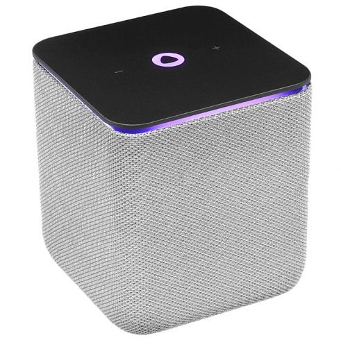 Умная колонка Яндекс Станция Миди с голосовым помощником Алиса, серый-1