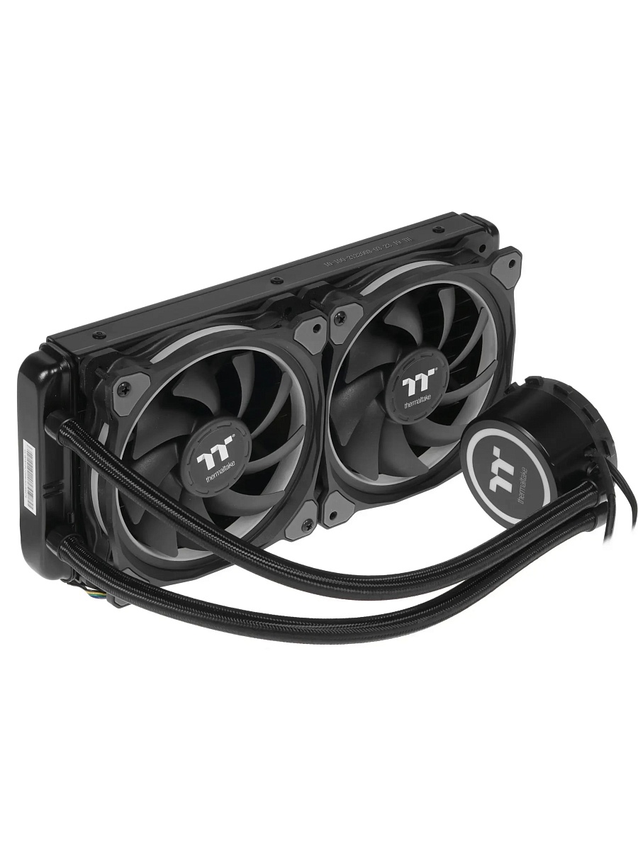 Водяное охлаждение Thermaltake Floe Riing RGB 240 TT Premium  Soc-1200/AM4 CL-W157-PL12SW-A 
