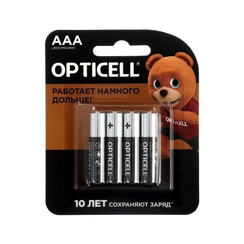 Батарейки BL4 Opticell  AA/LR06 BL4 (цена за 4 шт.)
