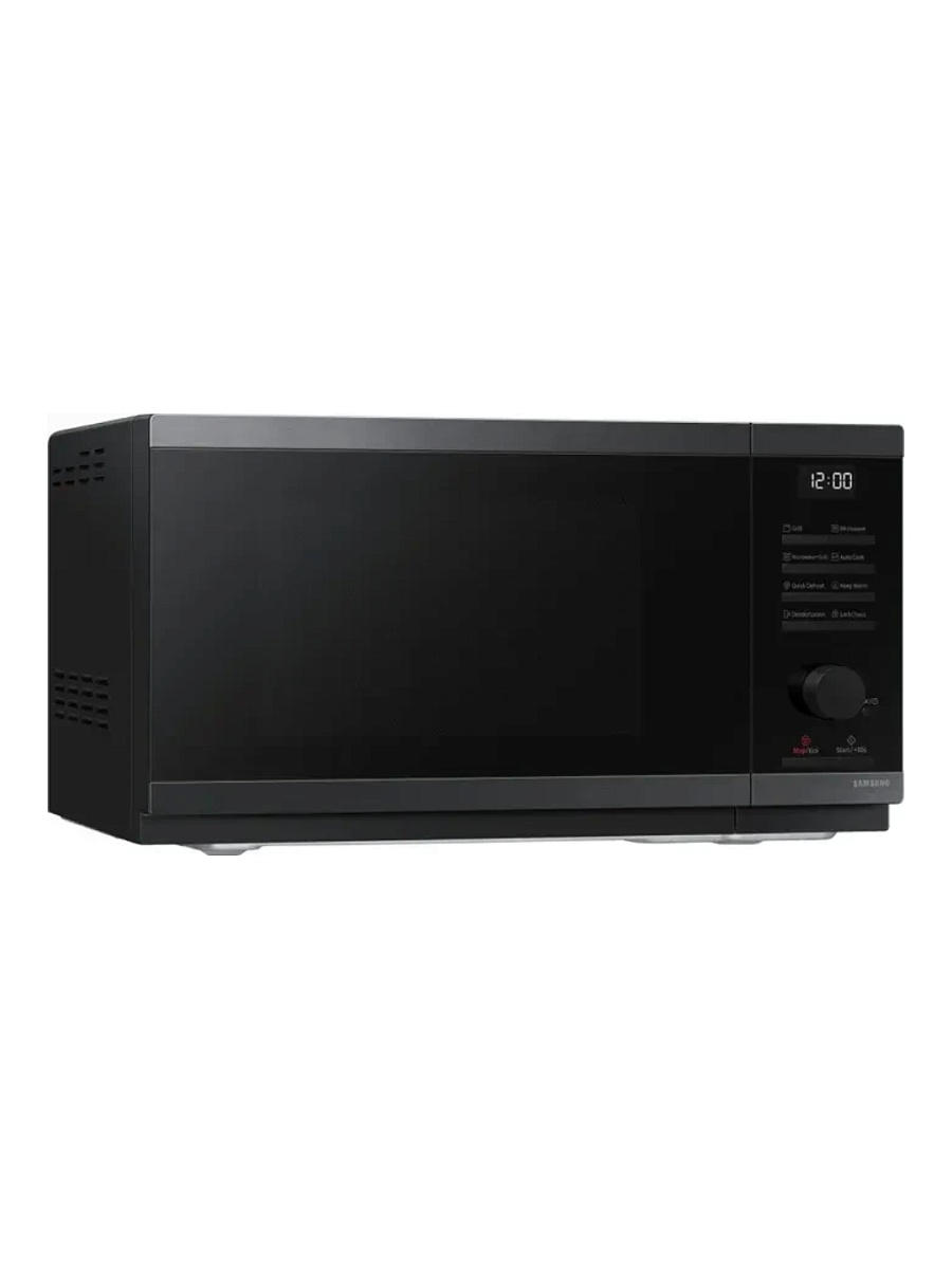 Микроволновая печь Samsung MG23DG4524AGE2 (23 л, 800 Вт, переключатели поворотный механизм, кнопки, гриль 1150 Вт, дисплей, черный)