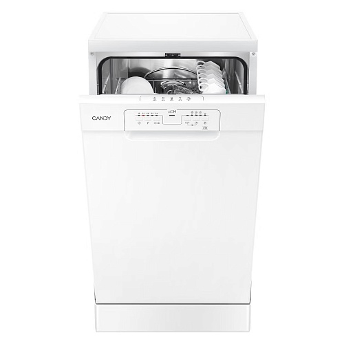 Машина посудомоечная отдельностоящая 45 см Candy CDPH 2L1049W-08 (10 комплектов / 2 полки / Расход воды - 9 л / Белый)
