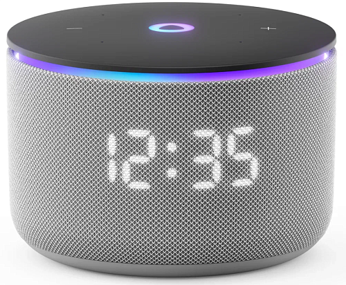 Умная колонка Новая Яндекс Станция Мини Про 3 с голосовым помощником Алиса, серый-0