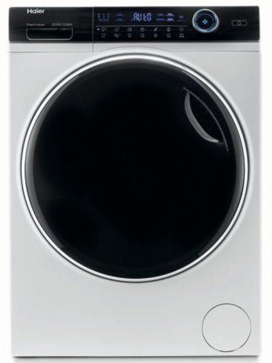 Стиральная машина Haier HW80-B14979 (I-Pro Serie7 / 55 см / 8кг / 1400об / пар / Smart Dual Spray / Direct Motion / A+++)