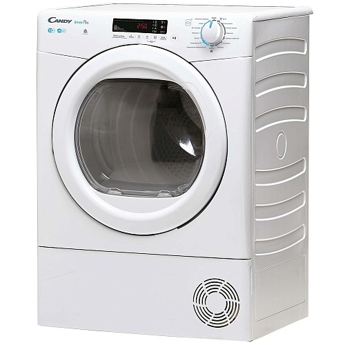 Сушильная машина конденсационная Candy Smart Pro CSOE C10DG-07 (60,7см / 10кг / Защита от сминания)-0