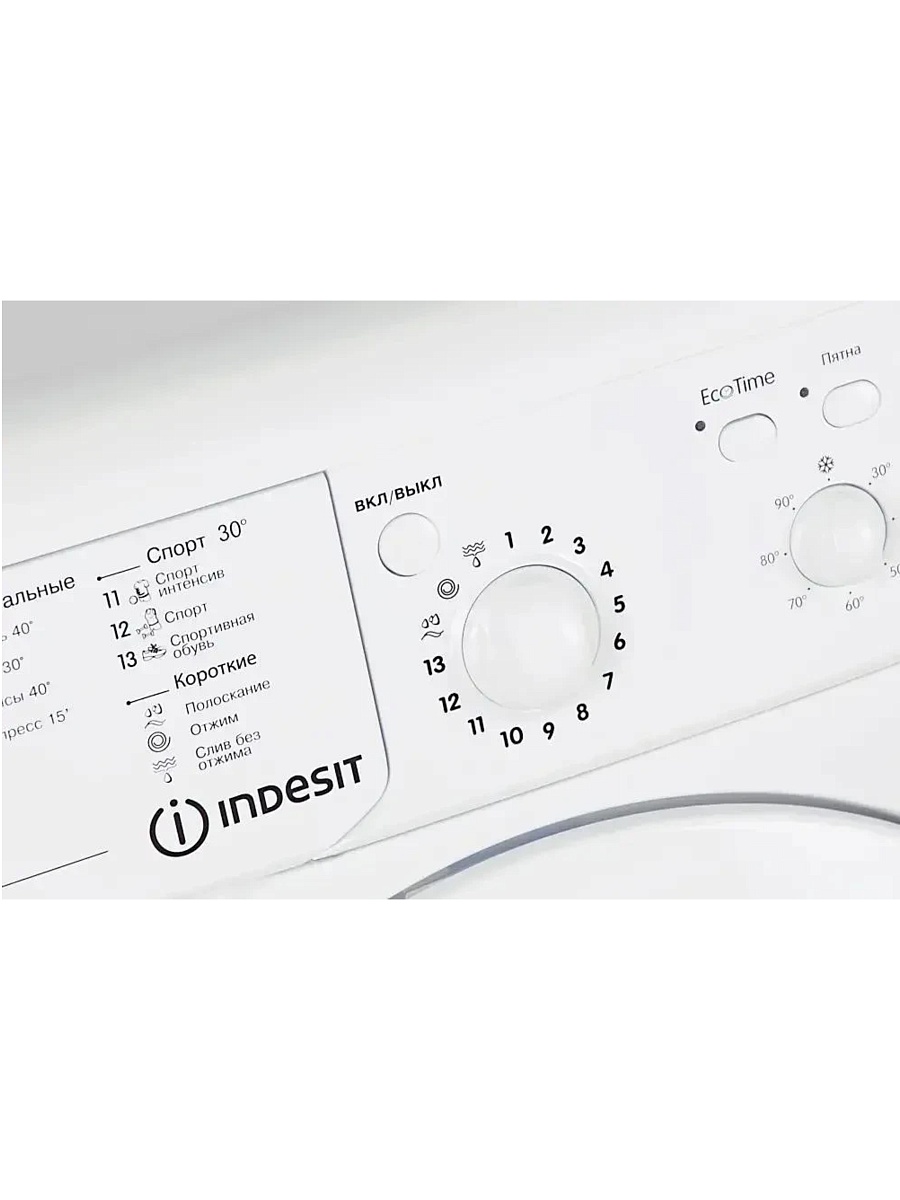 Стиральная машина Indesit IWUC 4105 (CIS) (32,3 см / 4кг / 1000об / Eco Time / A)