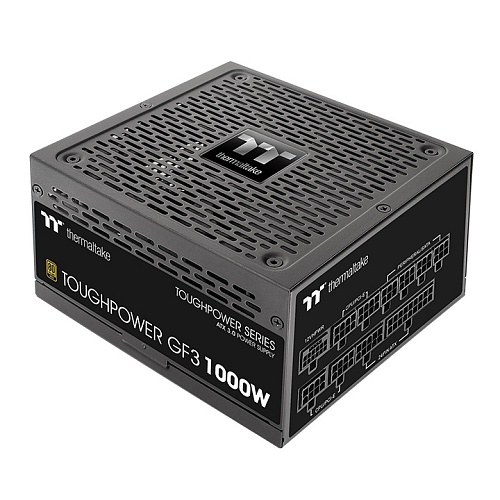 Блок питания Thermaltake 1000W Toughpower GF3 модульный (80+ Gold, 20+4 pin, 2x 4+4 pin CPU, 12VHPWR, 4x 6+2 pin PCI-E, Smart Zero Fan, 135mm Fan)