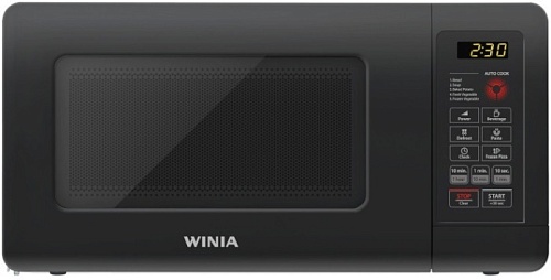 Микроволновая печь Winia KOR 5A0BBW (15 л, 500 Вт, переключатели переключатели сенсор, гриль, дисплей, черный)-0