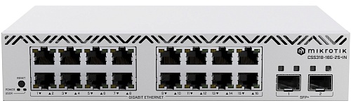 Коммутатор Mikrotik CSS318-16G-2S+IN-0