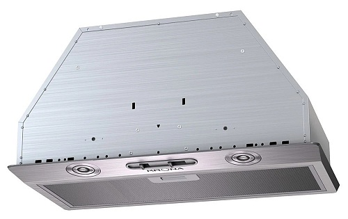 Вытяжка полновстраиваемая KRONA RUNA 600 inox S (650 м³/ч / 65 Вт / LED освещение 2x1 Вт/ ширина - 52.5 см / Нерж. сталь)-0