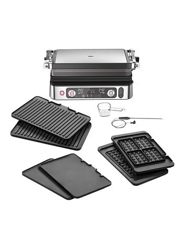 Гриль Braun MultiGrill 9 Pro CG9167 (2200 Вт / 265°C / 37x23 см)-2
