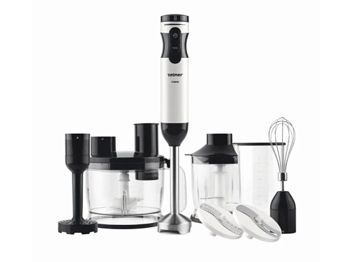 Блендер Zelmer ZHB6500 (1500 Вт/ скоростей 20/ турборежим/ венчик, измельчитель, стакан, комбайн, пюре, терка)-0