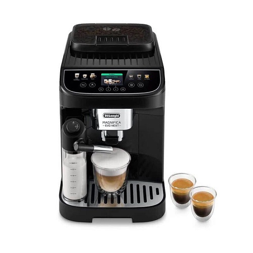 Кофемашина DeLonghi Magnifica Evo Next ECAM310.60.B (кофе зерновой, молотый/ 1450 Вт/ 1.8 л/ автоматический капучинатор/ 10 напитков)-0