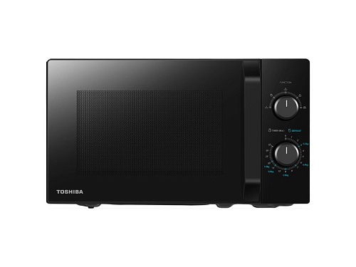 Микроволновая печь Toshiba MW2-MM20P(BK) (20 л, 800 Вт, переключатели поворотный механизм, чёрный)