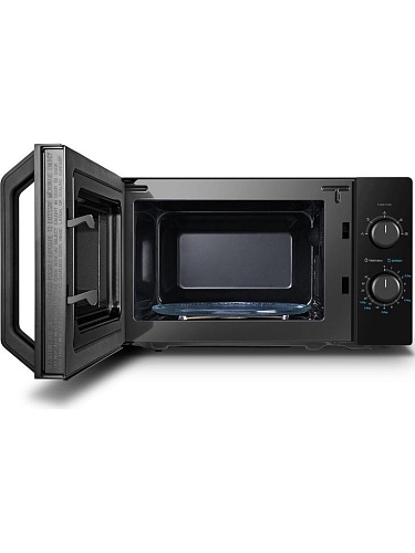 Микроволновая печь Toshiba MW2-MM20P(BK) (20 л, 800 Вт, переключатели поворотный механизм, чёрный)-3