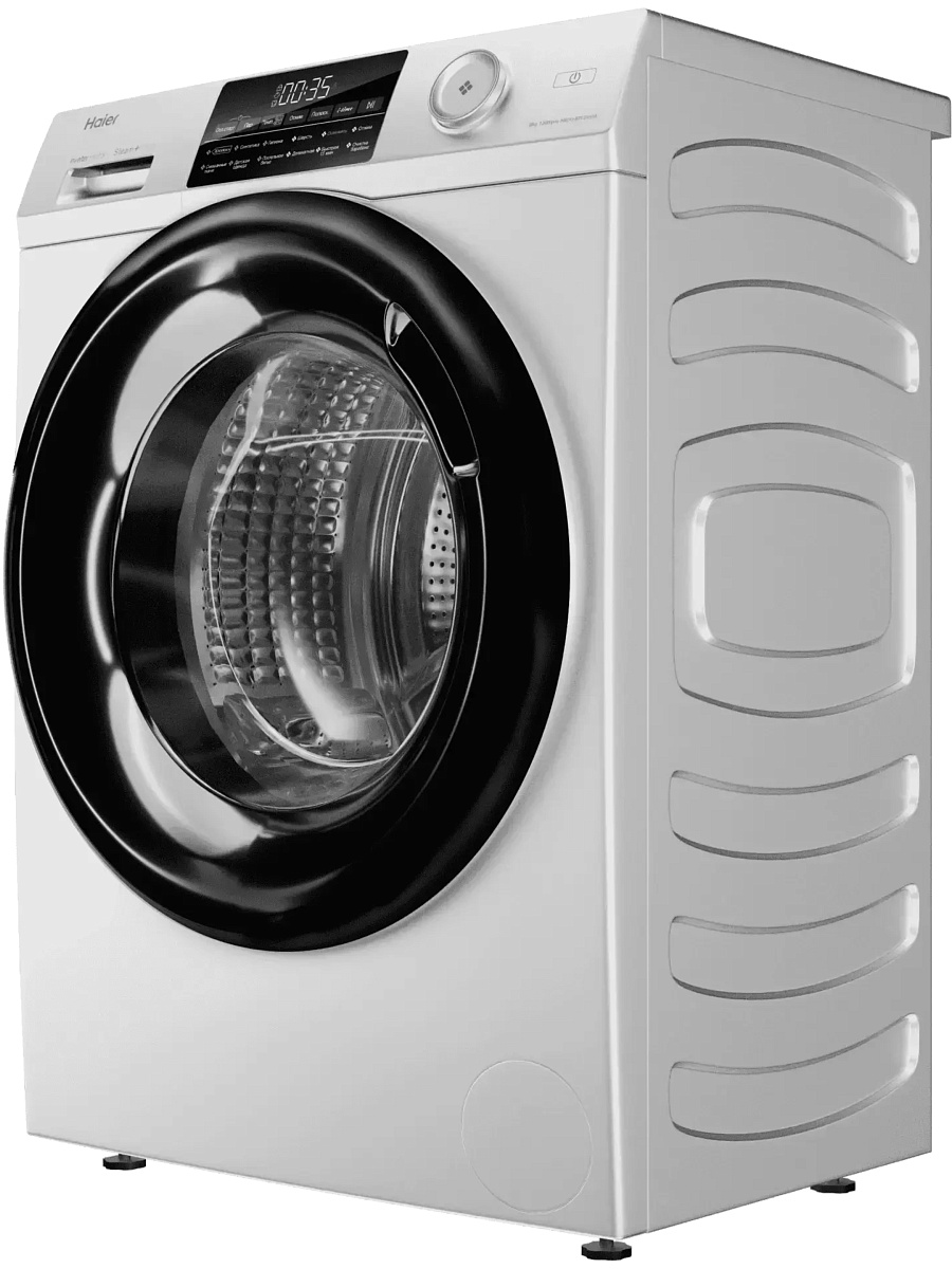 Стиральная машина Haier HW70-BP12959A (44,4 см / 7кг / 1200об / пар / ABT / Smart Dual Spray / Auto weighing / Invertor / A+++)