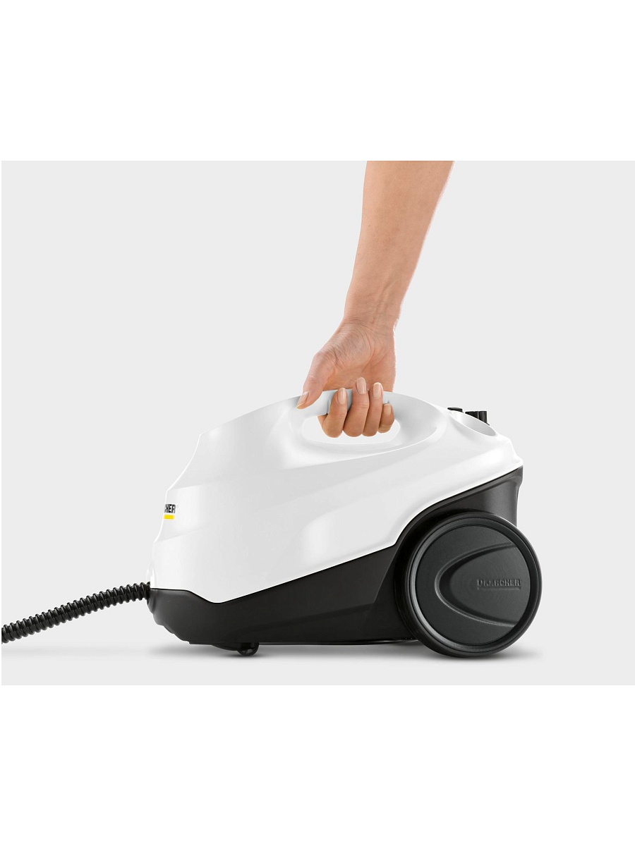 Пароочиститель Karcher SC3 EasyFix Белый (напольный/ 1900 Вт/ бак - 1000 мл, 40 г/мин/ 3.5 Бар)