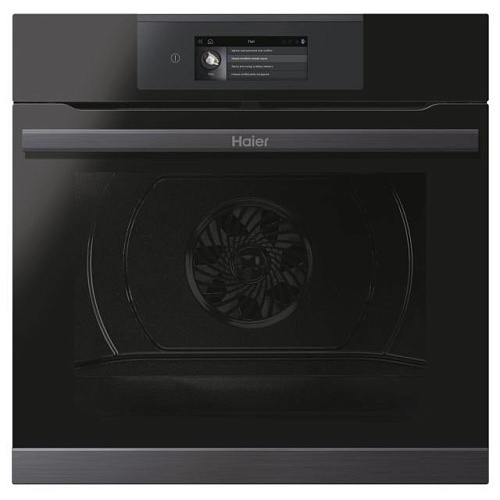 Духовой шкаф Haier HWO60SM5T5BH (I-Touch Series 4 / 70 л / Чёрное стекло / Гриль / Телескоп.напр.(x1) / Каталитич / Wi-Fi + Bluetooth / SoftClose/ A+)-0