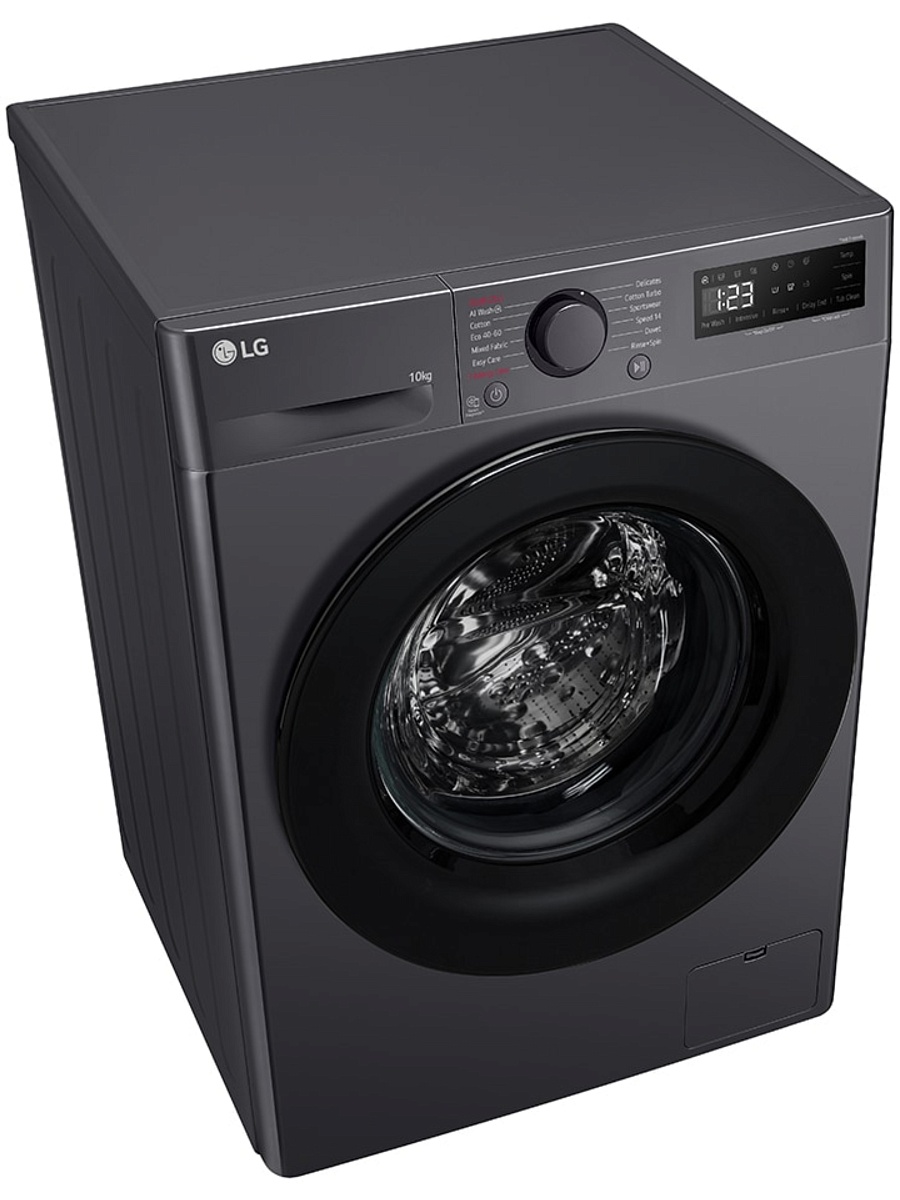 Стиральная машина LG F4WR510SBM (56,5см / 10кг / 1400об / пар / AI DD / Steam / Smart Diagnosis / Inverter Direct Drive / A+++ / Чёрная)-6