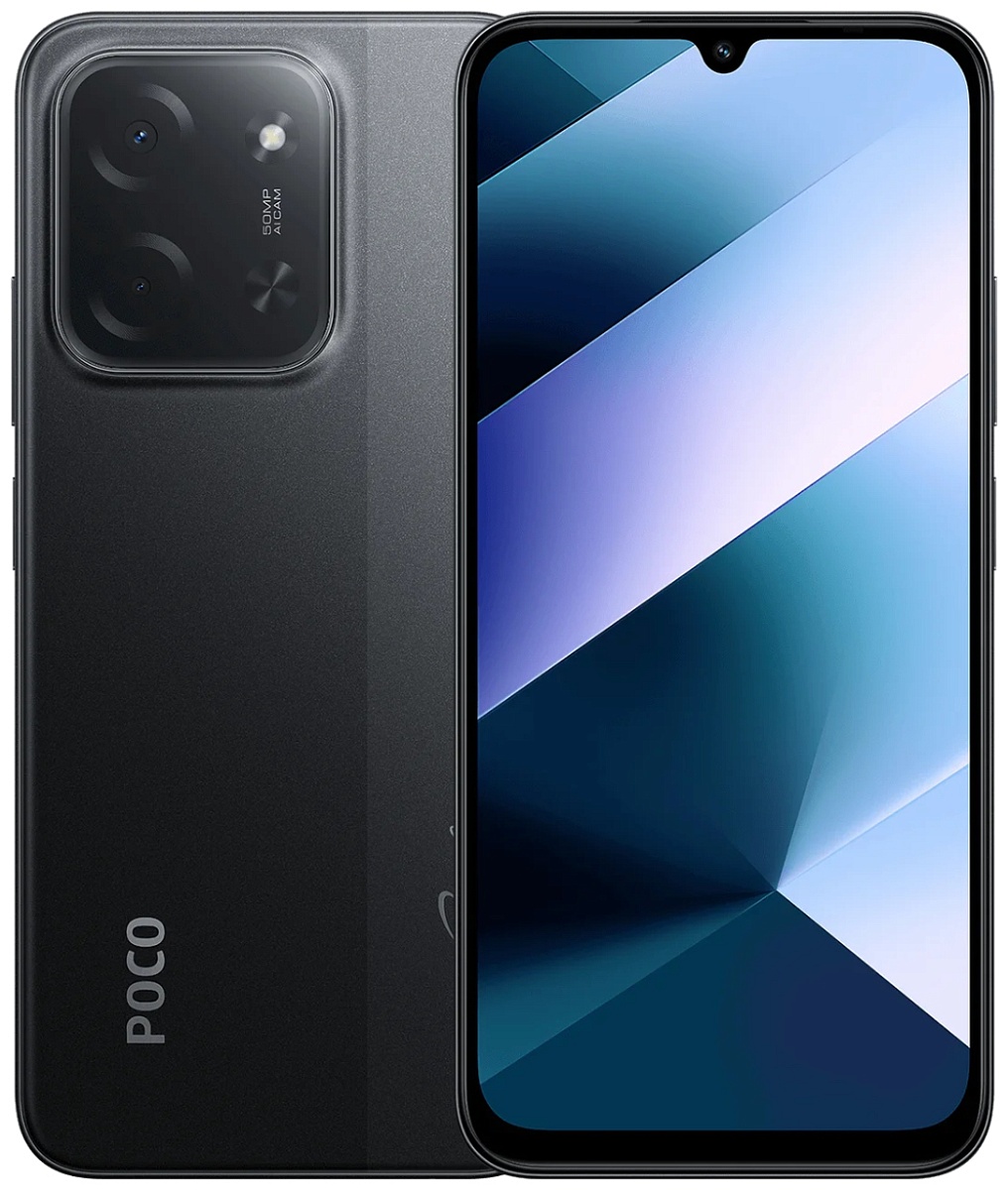Смартфон POCO C85 8/256 ГБ, черный-0