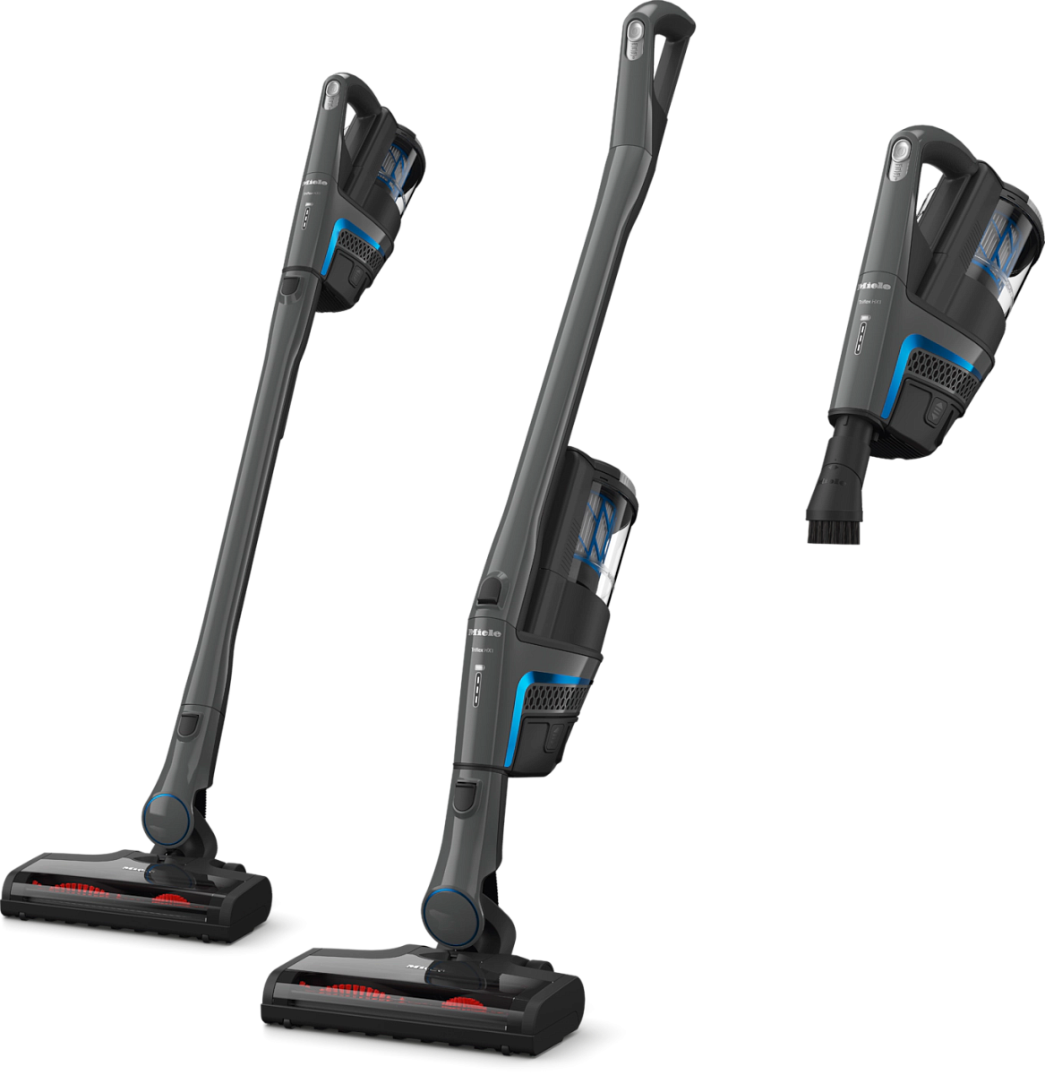 Пылесос вертикальный Miele Triflex HX1 Facelift SMUL1 (3 в 1 / 170Вт / контейнер 0.5л / серый)