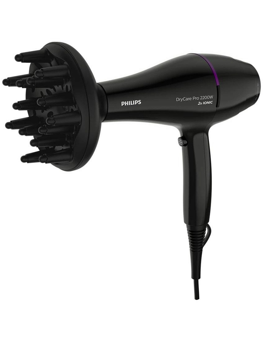 Фен Philips BHD274/00 (полноразмерный / 2200 Вт / 3 режима / холодный воздух / шнур - 2 м / AC мотор/ диффузор)