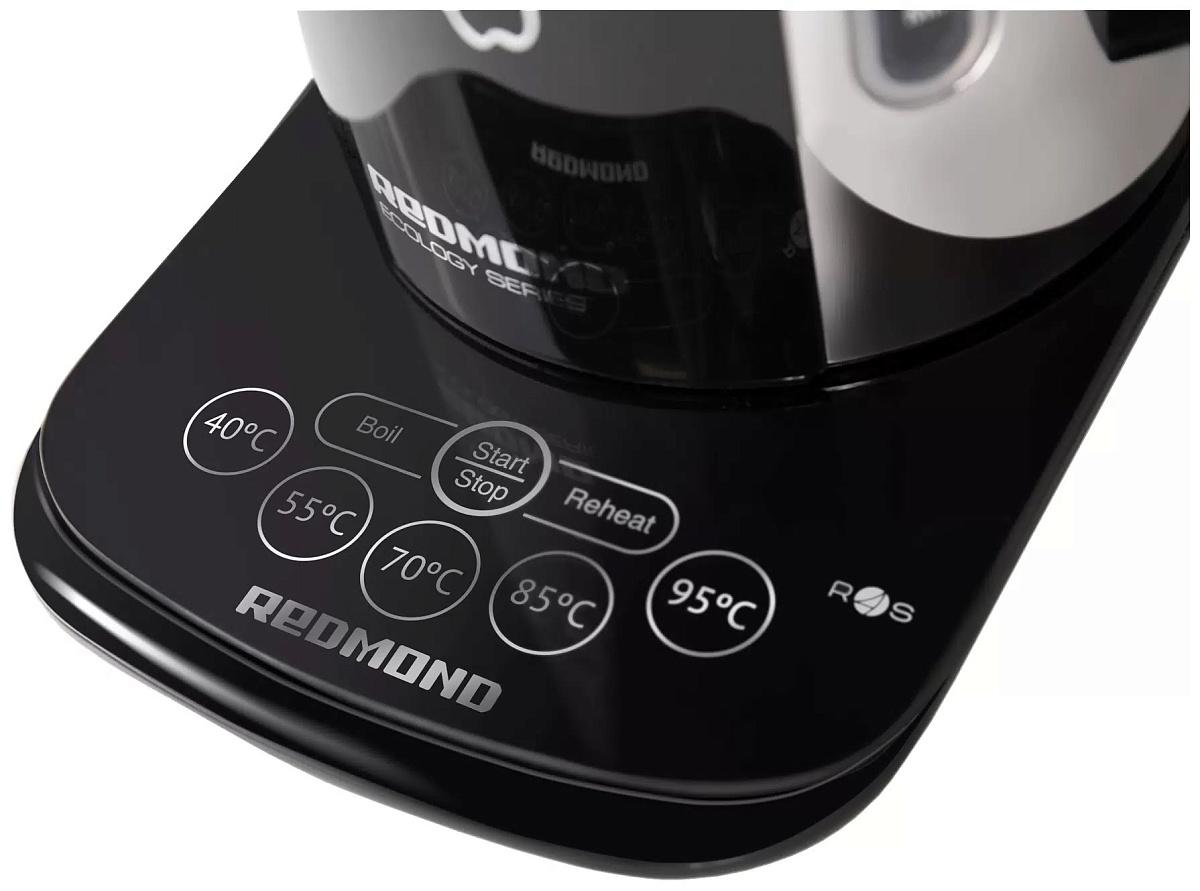 Чайник Redmond RK-M170S-E (2400 Вт / 1,7л / металл / контроль температуры)