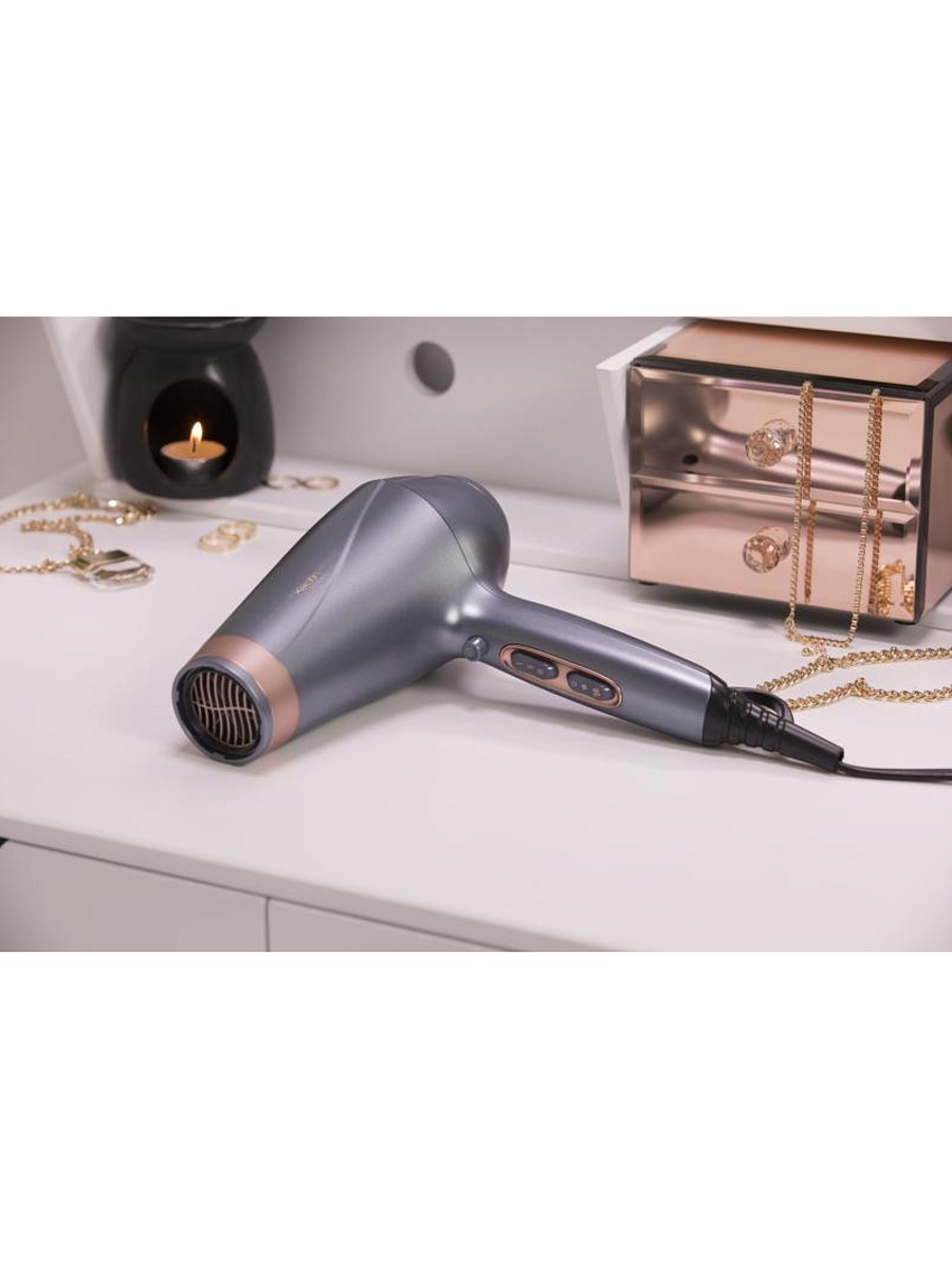 Фен Remington Pro AC8820 (полноразмерный / 2200 Вт / 3 режима / холодный воздух / шнур - 3 м / ионизация / AC мотор/ диффузор)