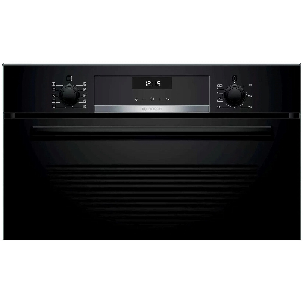Духовой шкаф Bosch HBT537FB0 (Serie6 / 71 л / до 275 °C / чёрное стекло / Гриль / Телескоп. напр. (x1) / EcoClean Direct задняя стенка / A)