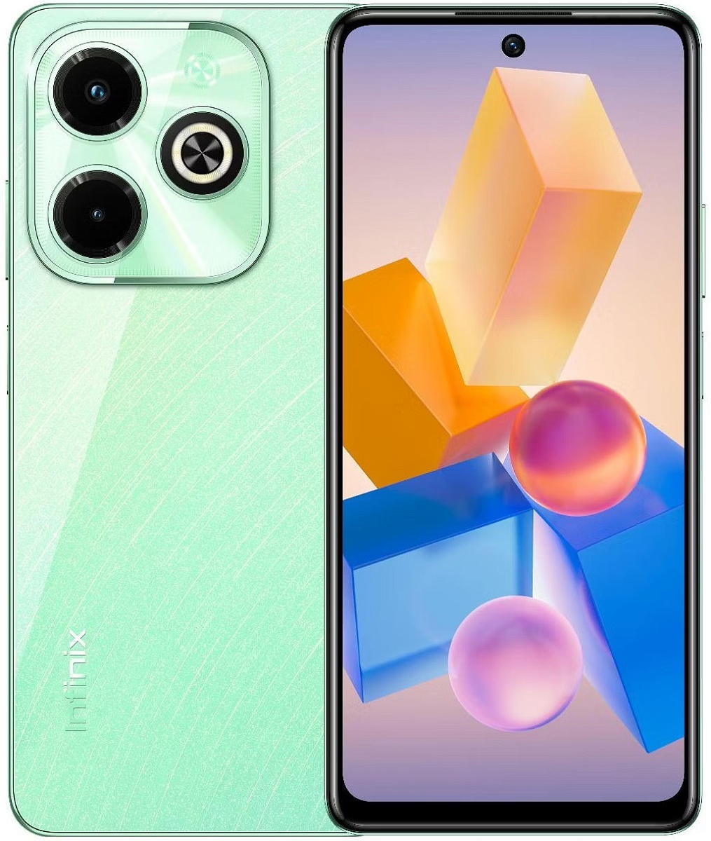 Смартфон Infinix HOT 40i 8/256 ГБ, зелёный