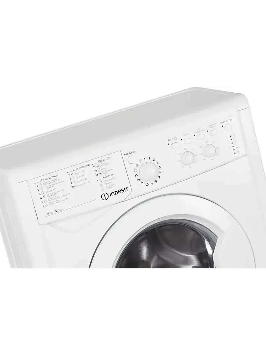 Стиральная машина Indesit IWUC 4105 (CIS) (32,3 см / 4кг / 1000об / Eco Time / A)