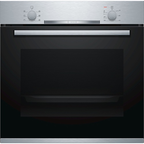 Духовой шкаф Bosch HBA530BS0S (Serie2 / 71 л / до 275 °C / Нерж. / Гриль / съемные направляющие / A)-5