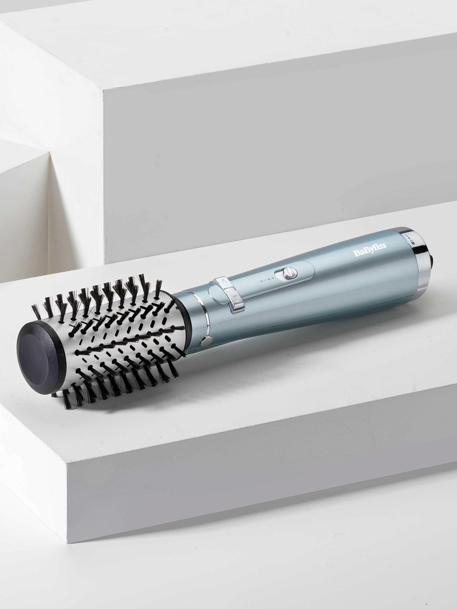 Фен-щетка BaByliss AS773E (700 Вт, вращающаяся щетка, диаметр - 50 мм, генератор ионов, холодный воздух, насадок - 1 шт, шнур - 2.5 м)