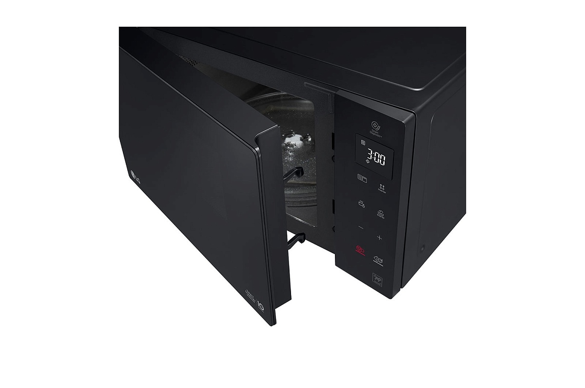 Микроволновая печь LG MH6535GIS (25 л, 1000 Вт, Гриль 900 Вт, переключатели сенсор, чёрный, EasyClean, Smart Inverter)