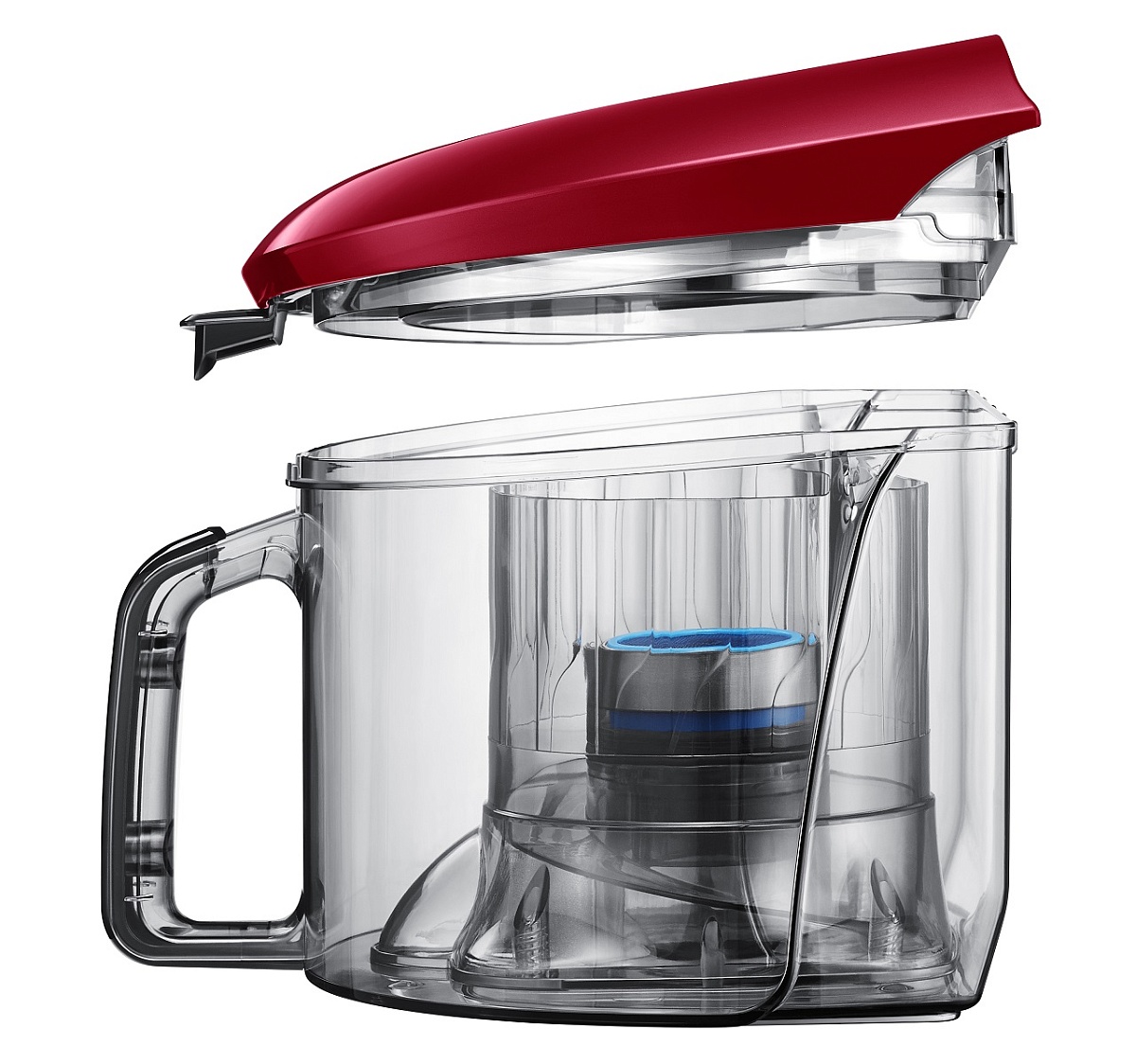 Пылесос Samsung VC07M2110SR (700/180 Вт, контейнер, 1,5л, красный, Anti-tangle turbine)