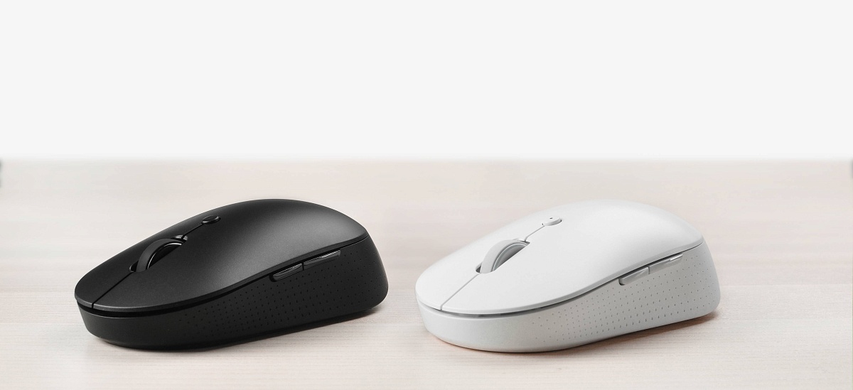Беспроводная мышь Xiaomi Mi Mouse Silent Edition Dual Mode, белая (HLK4040GL)