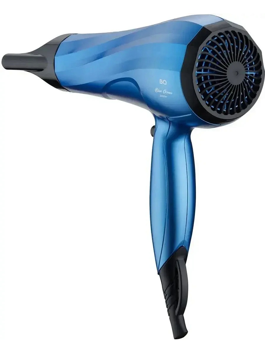 Фен BQ HD2207B (полноразмерный / 2400 Вт / 2 режима / 2 скорости / холодный воздух /шнур - 1,8 / диффузор)-0