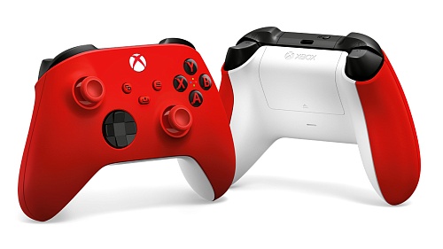 microsoft xbox wireless controller pulse red