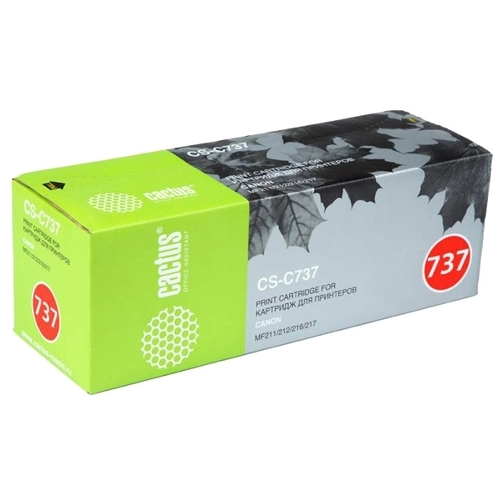 Картридж Canon 737 для Canon MF210/211/212/216/217/220  2.4К Cactus-0