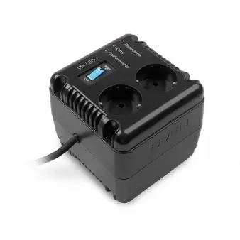 Стабилизатор SVEN VR-L600 200Вт Выходные розетки, шт 2 × CEE7/4 (евророзетка)-0