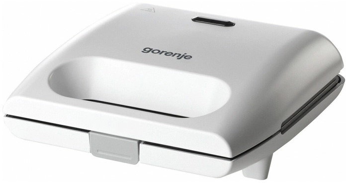 Сэндвичница Gorenje SM701GCW (700 Вт/ антипригарное покрытие / белый)