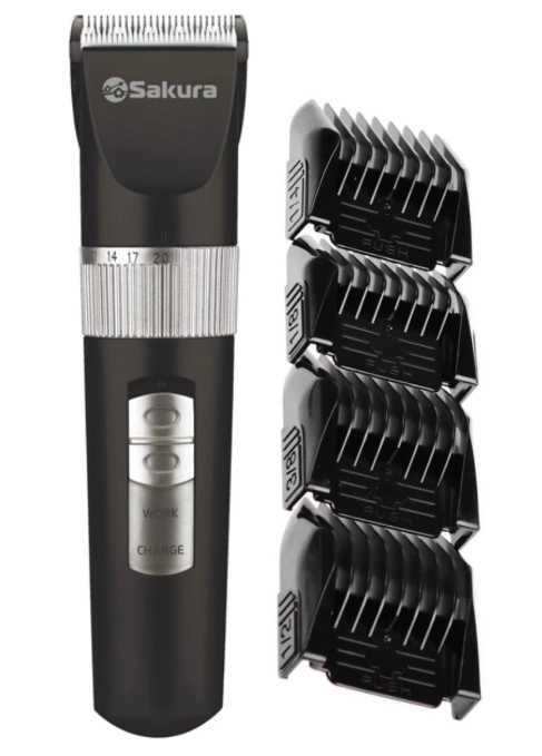 Машинка для стрижки Sakura SA-5177BK